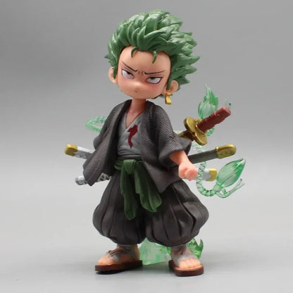 Figurine One Piece - Roronoa Zoro Chibi 14cm