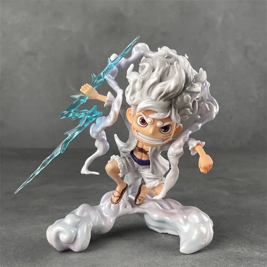Figurine One Piece - Luffy Gear 5 Sun God Nika - 16cm